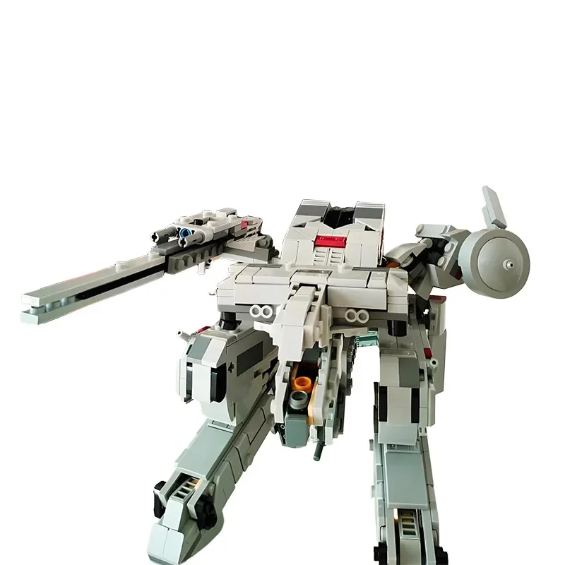 MOC Metal Gear Rex Building Blocks Modello FAI DA TE Icone MOC Serie 582PCS Mech Robotica Creativo Per Bambini Giocattoli Regalo Solido Assemblare Mattoni