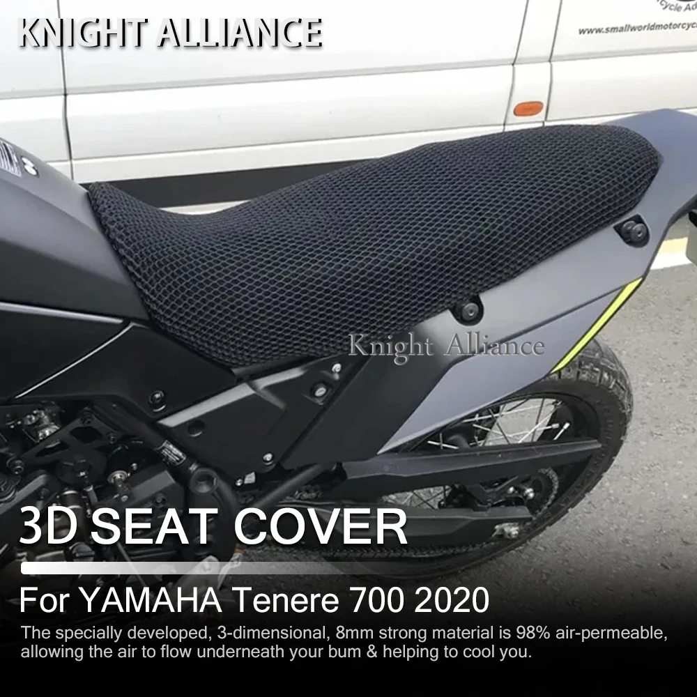 

For YAMAHA TENERE 700 Motorcycle Protecting Cushion Seat T7 T700 Tenere 700 2020 Fabric Saddle Cool Cover Motorbike Accessories