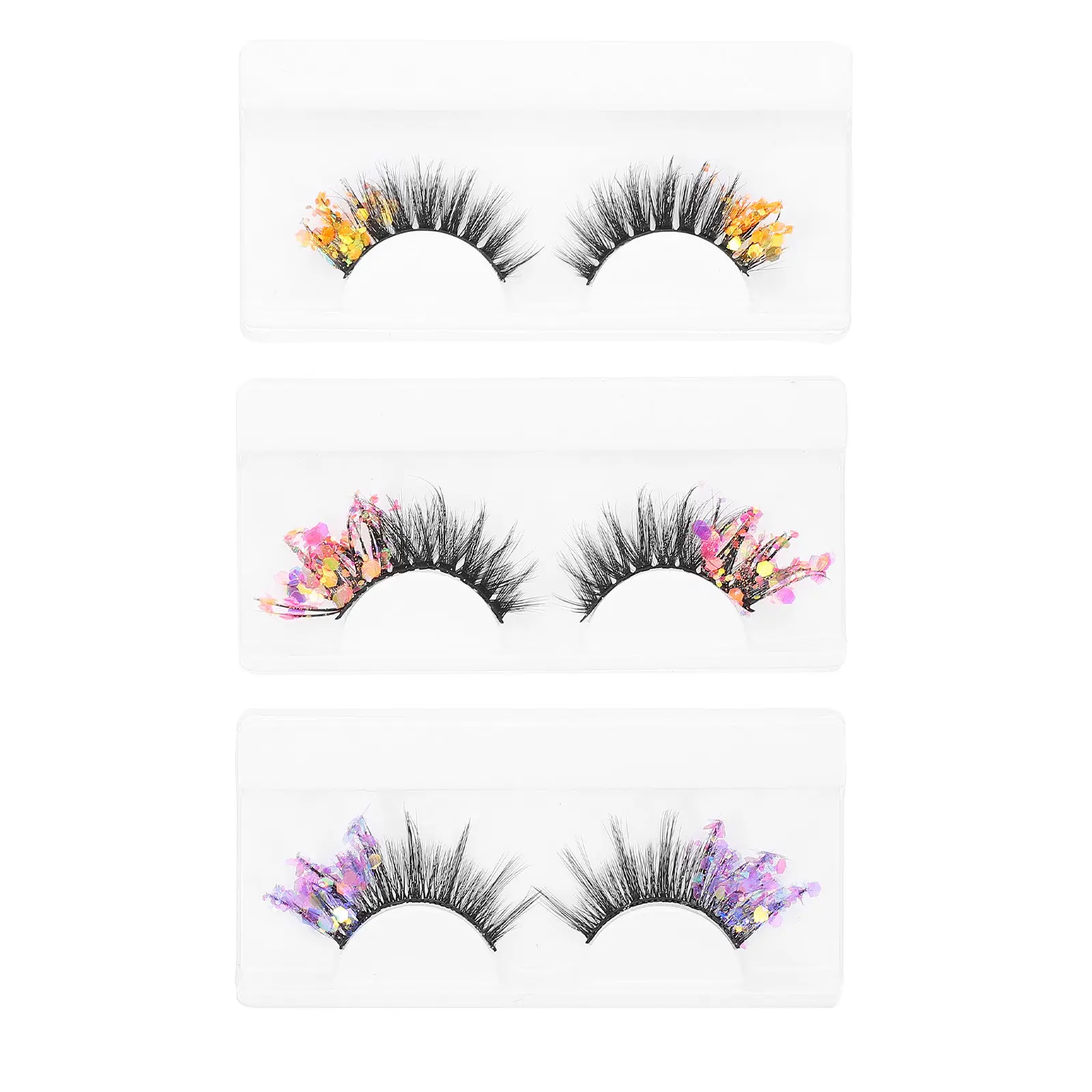 3-pares-de-cilios-posticos-fluorescentes-com-glitter-cilios-falsos-coloridos-para-natal-acao-de-gracas-role-play-elegante-e-natural