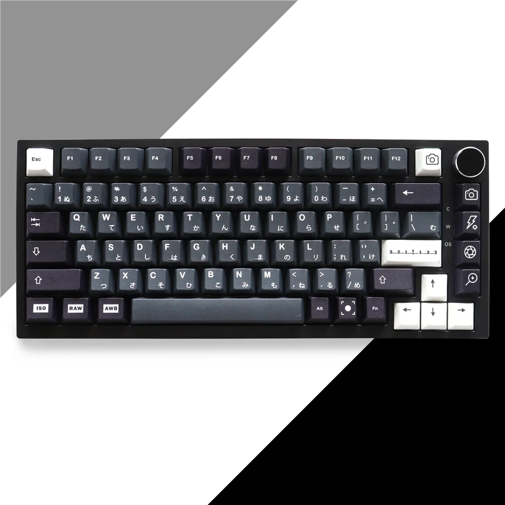 

Колпачки для клавиш GMK Shashin, сублимационная краска, прочный PBT, 130 клавиш, 6,25u, колпачки для клавиш с вишневым профилем пробела для переключателя Mx, механическая клавиатура