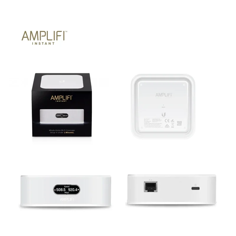 UBIQUITI AmpliFi AFI-INS-R AFI-INS WiFi Router Instant Seamless Whole Home Wireless Internet Coverage Mesh Point WiFi Extender