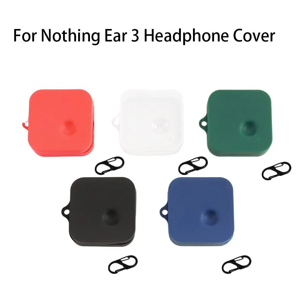 Silicone Earphone Case Anti-fingerprint Shockproof Wireless Earphone Accessories Fall Prevention Dustproof for Nothing Ear 3