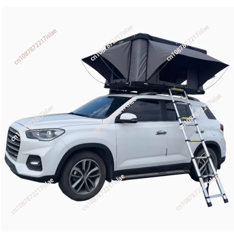 New Large Space Black Box 2 Person Roof Top Tent Folding Car Tent Suv Car Roof Top Tent For Camping