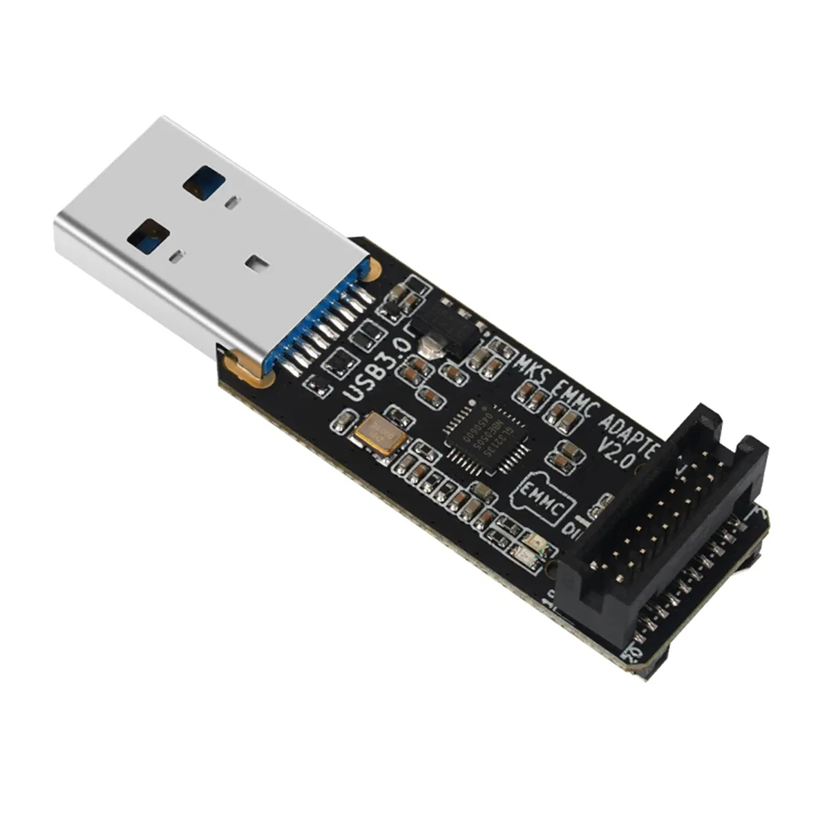 

For MKS EMMC-ADAPTER V2 USB 3.0 Card Reader for MKS EMMC Module Micro-SD TF Card MKS Pi MKS