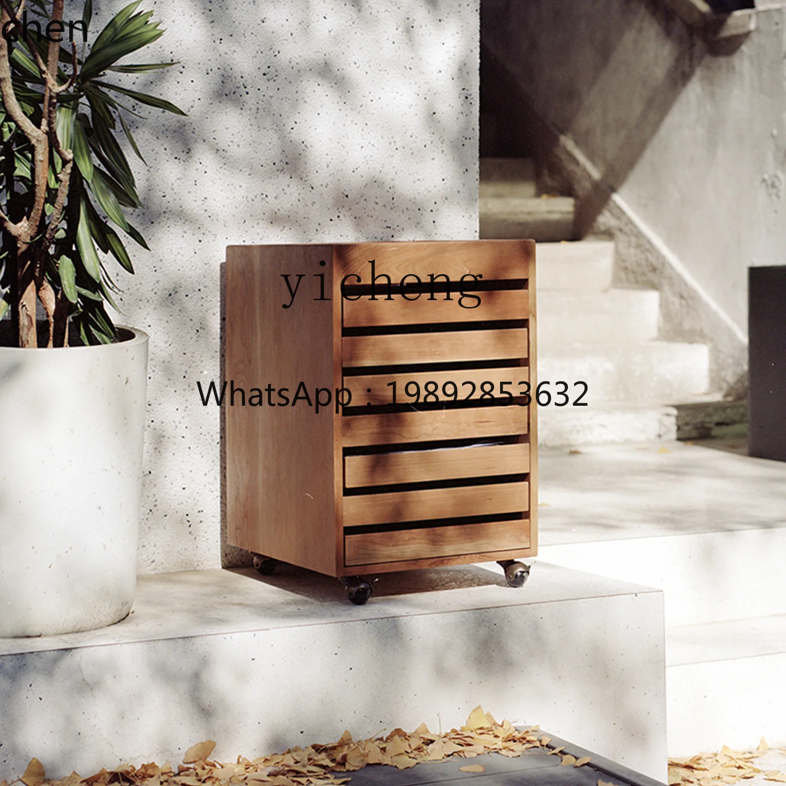 HXL  File Cabinet | Vintage  Study Office Removable Drawer Cabinet