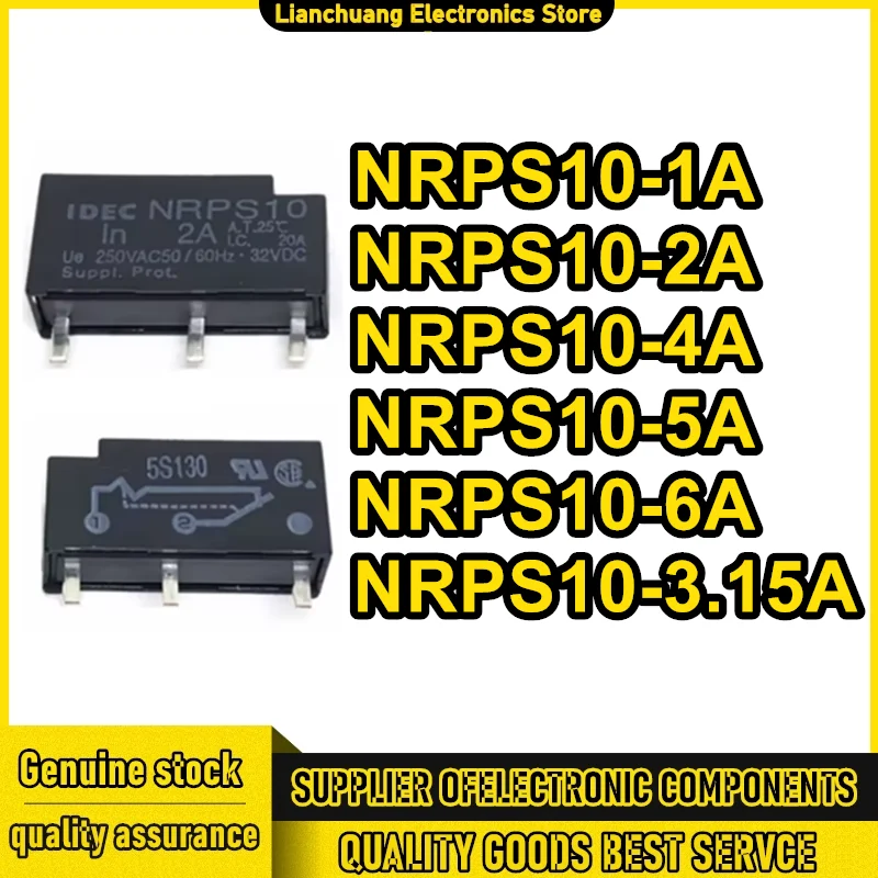 

NRPS10-1A NRPS10-2A NRPS10-4A NRPS10-5A NRPS10-6A NRPS10-3.15A IDEC Новые оригинальные товары в наличии