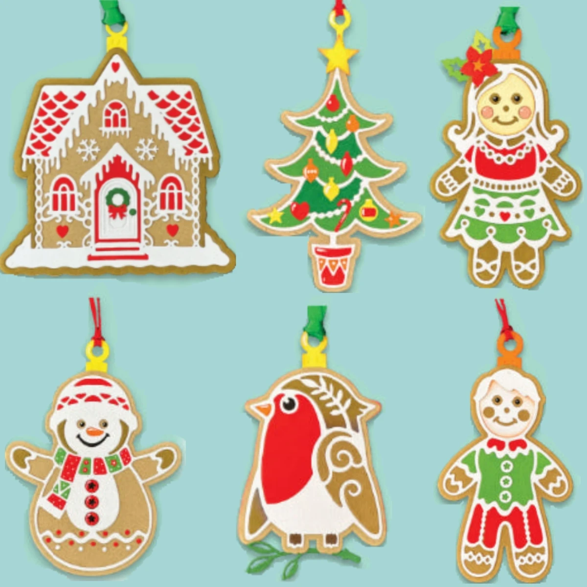 

Merry Christmas Snowman Bird Gingerbread House Metal Cutting Dies DIY Decorating Scrapbook Paper Card Album Embossing Craft Die