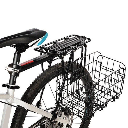 

Steel Wire Folding Basket for Kids Phone Holder Bicycle Rear Front Rack Foldable Durable Metal Suitable Mountain Bikes Easy