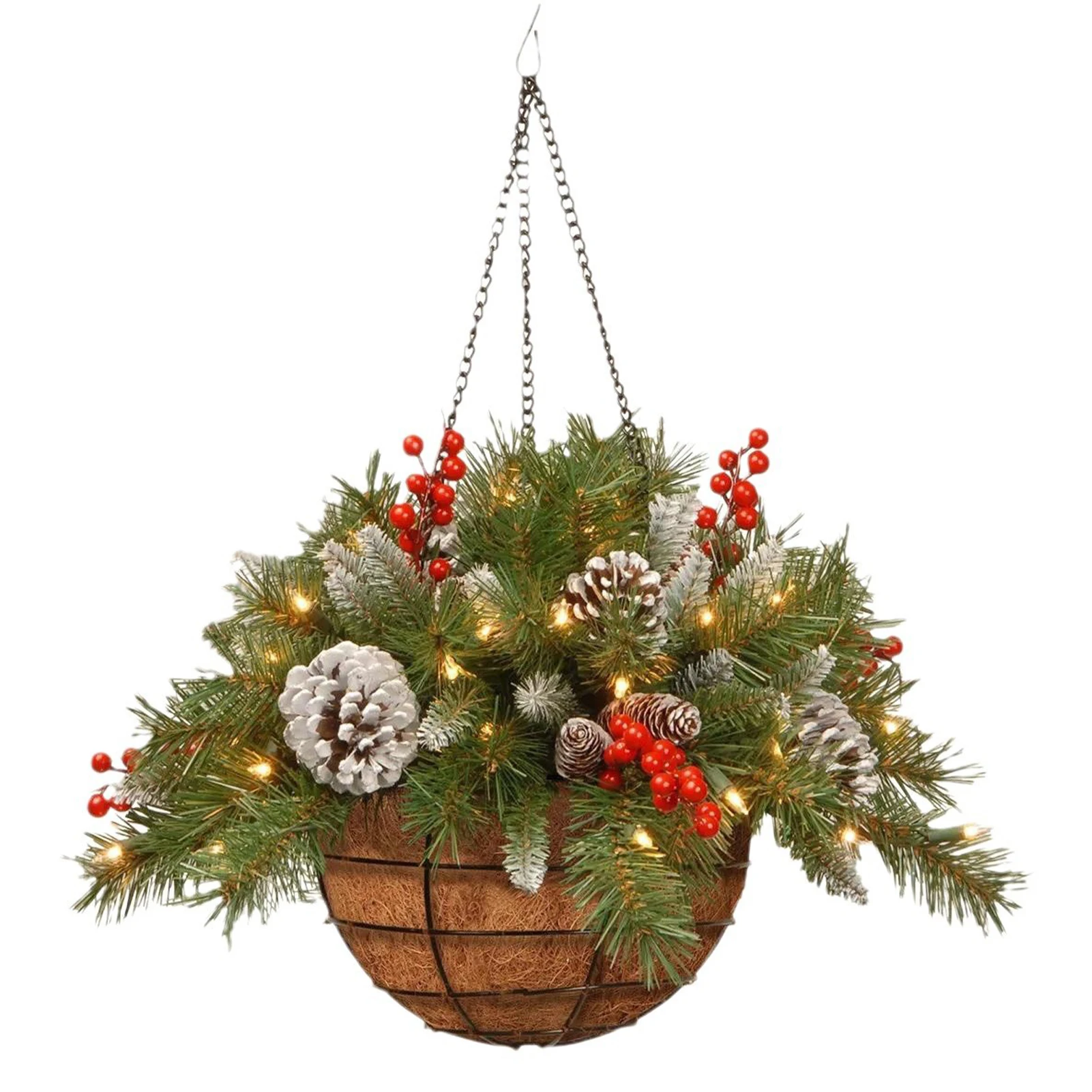 Christmas Berries, And Twigs, Front Included Light And Versatile And