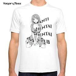 Vagarytees Ahegao Anime Cute Girl Baka Waifu Material, Gift For Otaku T-Shirt Men Tshirt Hip Hop T Shirt Tees Harajuku Funny