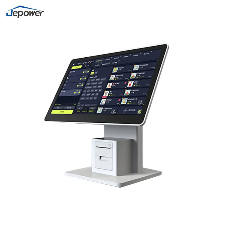 

All In One Android 11.0 POS Terminals Desktop POS Machine Touch Screen With 58mm Printer For Retail Store
