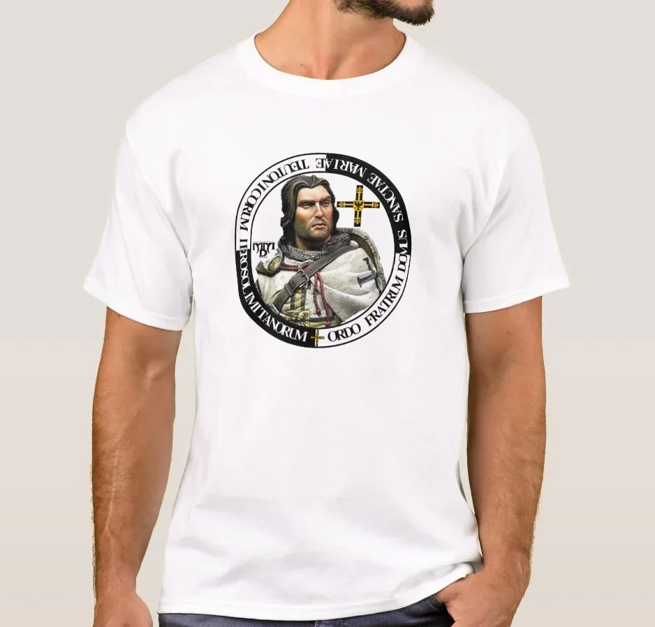 German Knight Medal with Teutonic Knights Cross T-Shirt 100% Cotton O-Neck Summer Short Sleeve Casual Mens T-shirt Size S-3XL