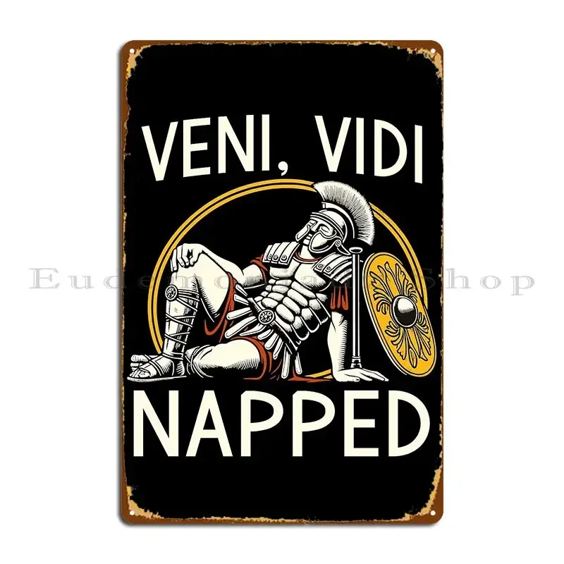 Julius Caesar Roman History Roman Empire Gladiator Metal Plaque Poster Designing Club Garage Classic Kitchen Tin Sign Poster