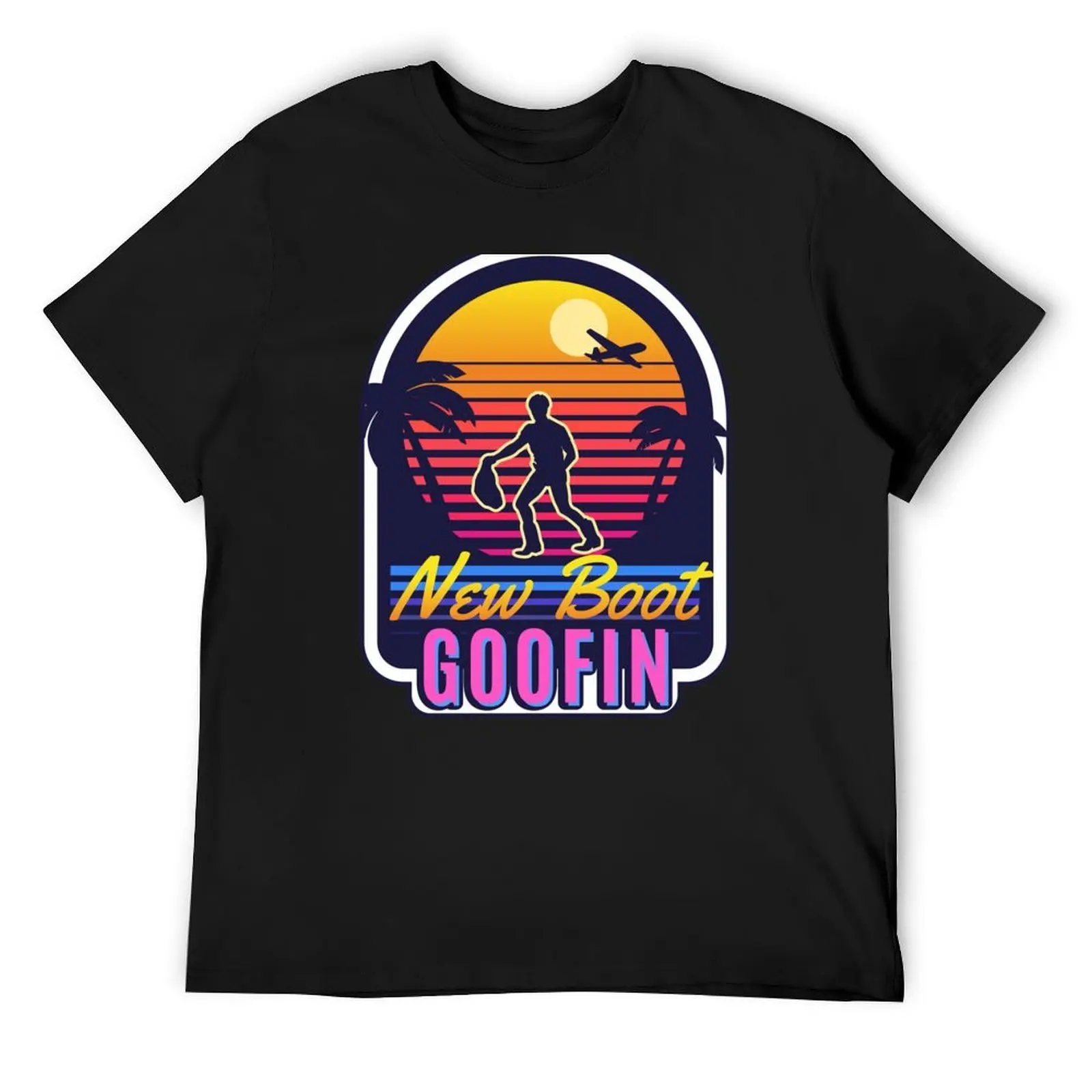 

New Boot Goofin ,I_m Just Goofin funny , Vintage Style T-Shirt funny gifts korean fashion compression shirt men