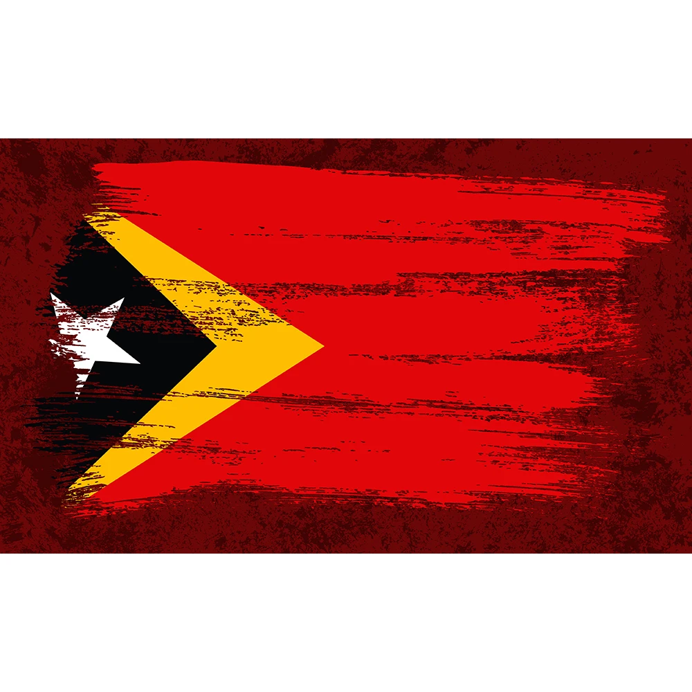 CUSTOM Timor Leste BANNER FOR 150x90cm New Flag