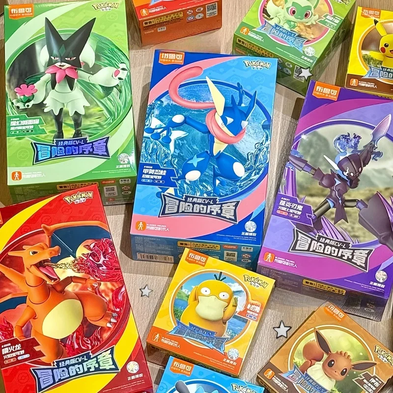 

Новые Blokees Blockman Pokemon, оригинальные игрушки, Charizard Ceruledge, сборная фигурка, модель, декор, аниме-фигурка, коллекционные игрушки, подарки