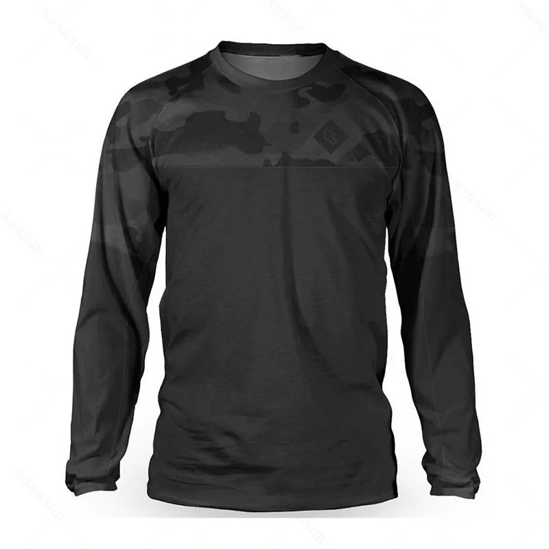 Motorcycle Loose Riders Jersey Mountain Cross Country Endurance Sports Shirt MTB Bicycle Breathable Quick Dry Shirt