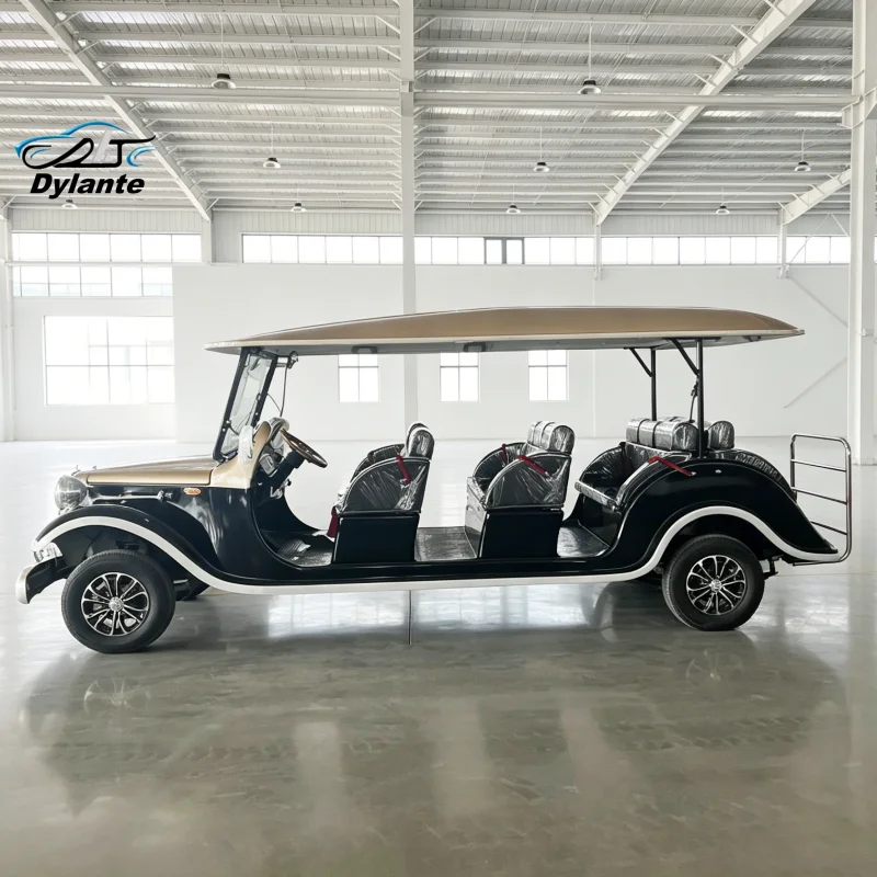 

Новый классический электрический 14-местный экскурсионный автобус в винтажном стиле мощностью 5000 Вт. Ретро-автомобили для продажи. Цена.