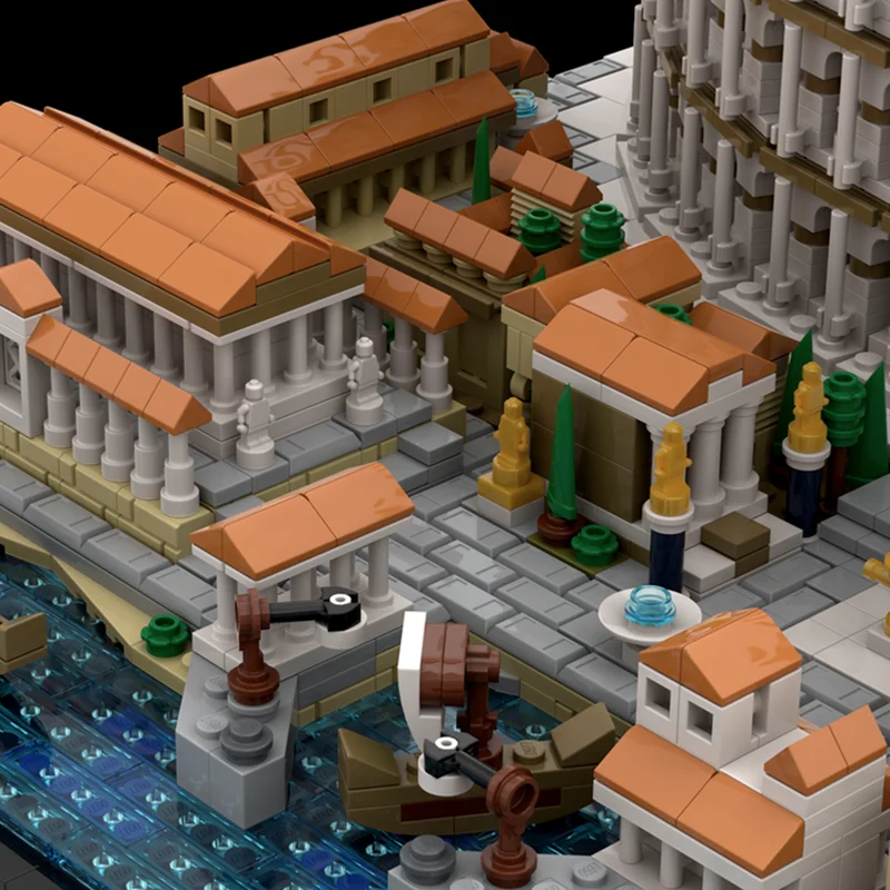 Nouveau 3959 pièces Moc bloc de construction modulaire d'arène de luxe médiéval personnaliser bricolage assemblage éducatif enfants jouets cadeaux Surprise d'anniversaire