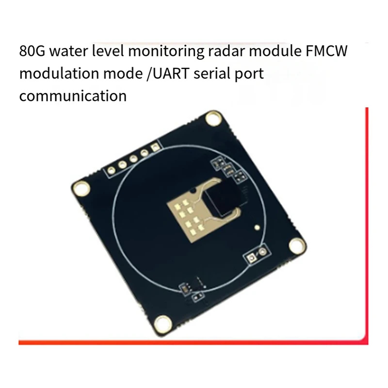 HLK-LD8001H Датчик обнаружения уровня жидкости 80G LD8001H Радарный модуль Бесконтактный низкое энергопотребление на большие расстояния