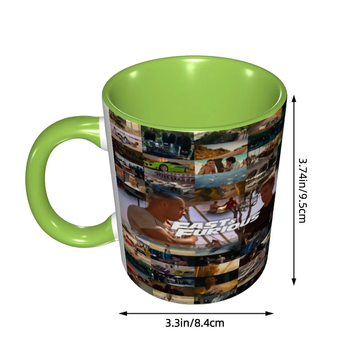 Fast And Furious Is History Of Legend - Paul Walker - Vin Diesel Mug Ceramic Coffee Cups Tea Mugs Milk Cup Drinkware Gift