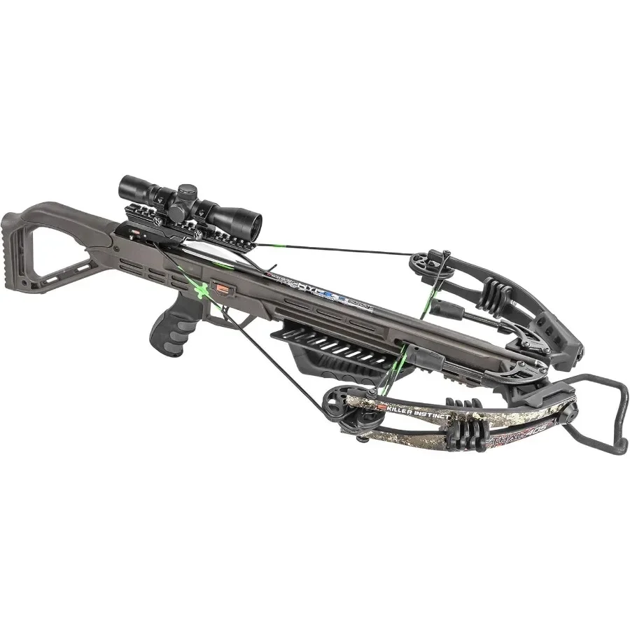 

Пакет Killer Instinct Lethal 405 Crossbow Pro с 4 x 32 без подсветки, веревка, кокер, подавители струн, 3-болтовый колчан