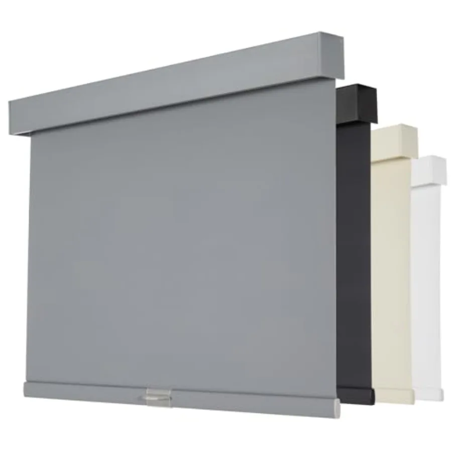 

Persilux Cordless out Roller Shades with Valance, Thermal Insulated Fabric Window Blinds, Free-Stop Shades for Home, Door and B