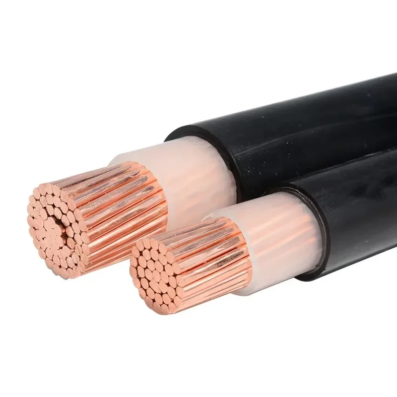 【From China】Single Core 35 50 95 120 240 300  Sq mm XLPE Insulated PVC Sheathed Copper Power Cable LSZH Low Voltage 0.6/1kV High