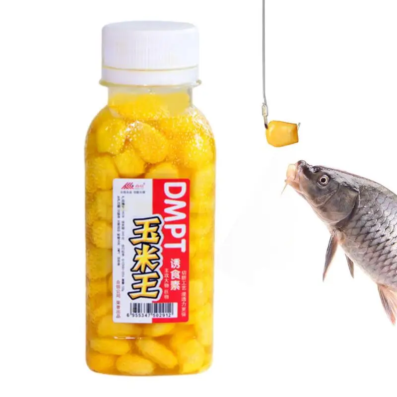 Corn Bait Scent Fish Bait Freshwater Trout Fishing Strong Aroma Bait Carp Corn Lure DMPT Enhanced Formula Fishing Corn