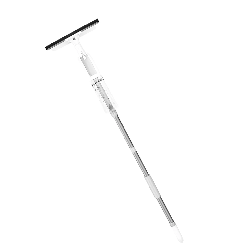 

Window Cleaner Double-sided Scrub Spray Long Handle Glass Tool Professional Microfiber Cloth High-rise Building Cleaning