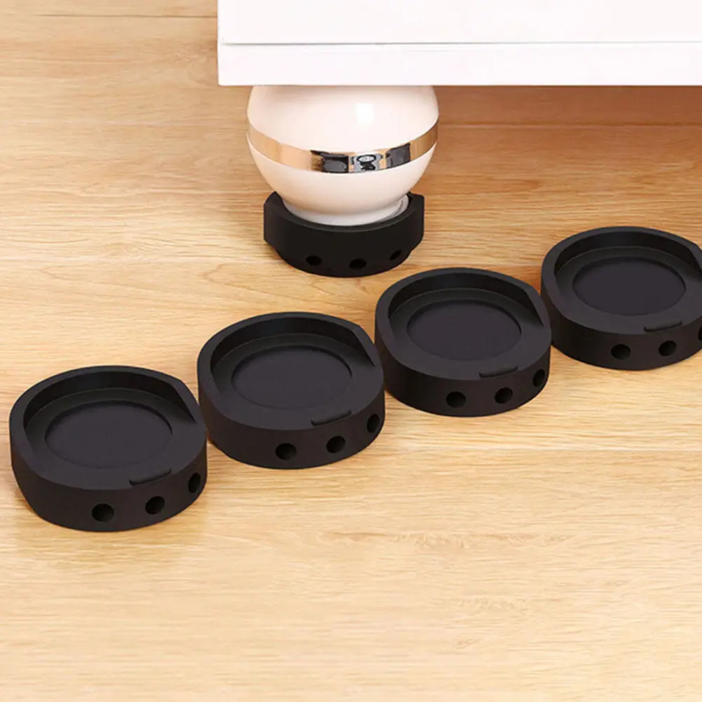 

4Pcs Universal Washing Machine Shockproof Pads Anti-Slip Foot Heighten Mats Reinforcement Non-Skid Fridge Appliance Base