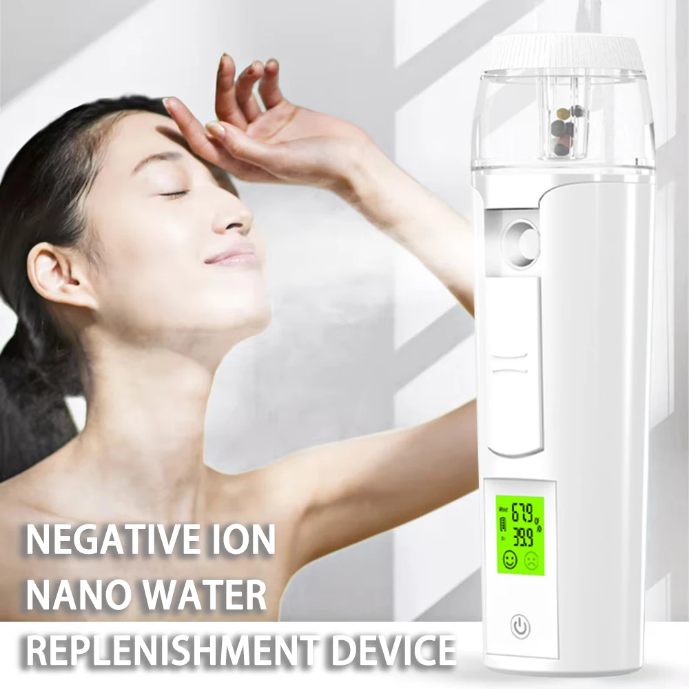 Handheld Nano Water Sprayer Mini Portable face steamer Facial Skin Moisturizing Beauty Tool