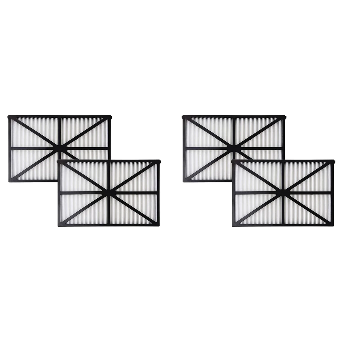 

Комплект из 4 запасных фильтров RCX70101PAK2 для роботизированного очистителя бассейна для Hayward TigerShark, SharkVac, Aqua Vac