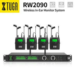 XTUGA RW2090 UHF Professional Wireless System In ear Stage Monitor Wireless System Multiple Transmitter for Stage Performances