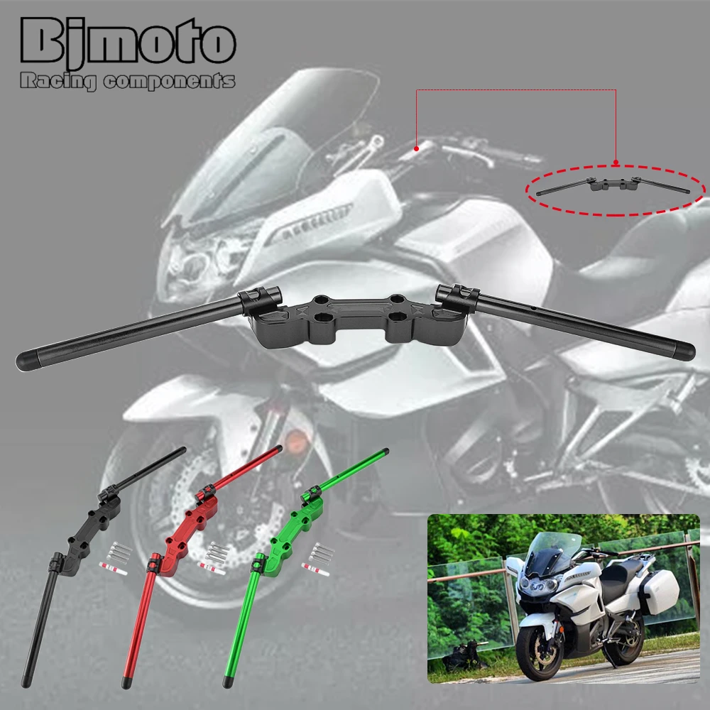 

NINJA650 2016 Clip on Adjustable Handlebars Motorcycle Handle Bar For KAWASAKI NINJA 650 650F NINJA650F NINJA-650 2006-2015