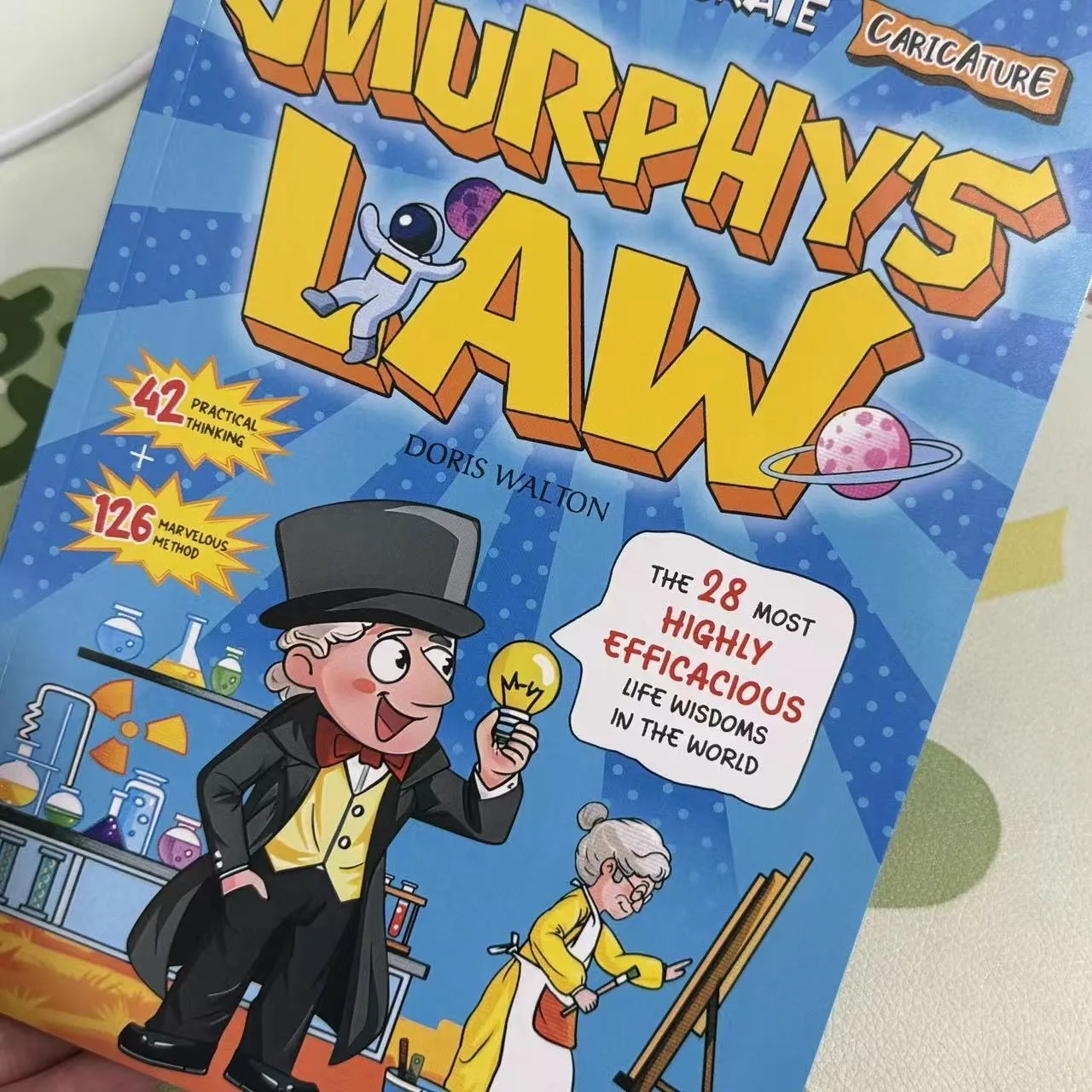Murphy's Law Learning Book For Kids Ages 8-12 Builds Resilience & Growth Mindset Teaches Practical Real-Life Life Skills