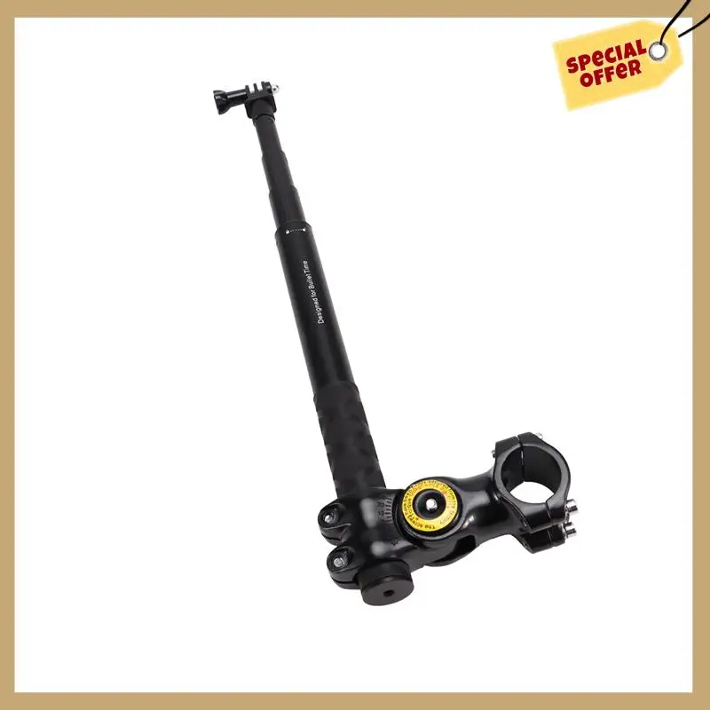 Regulowany uchwyt na kierownicę do Insta360, Gopro Motocykl Rower Niewidoczny kij do selfie