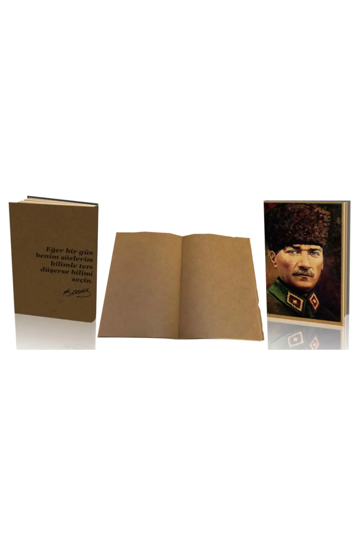 Uras Hobby Book/Kraft Paper Memoir Book/Nostalgic Notebook Sketchbook Handmade Book