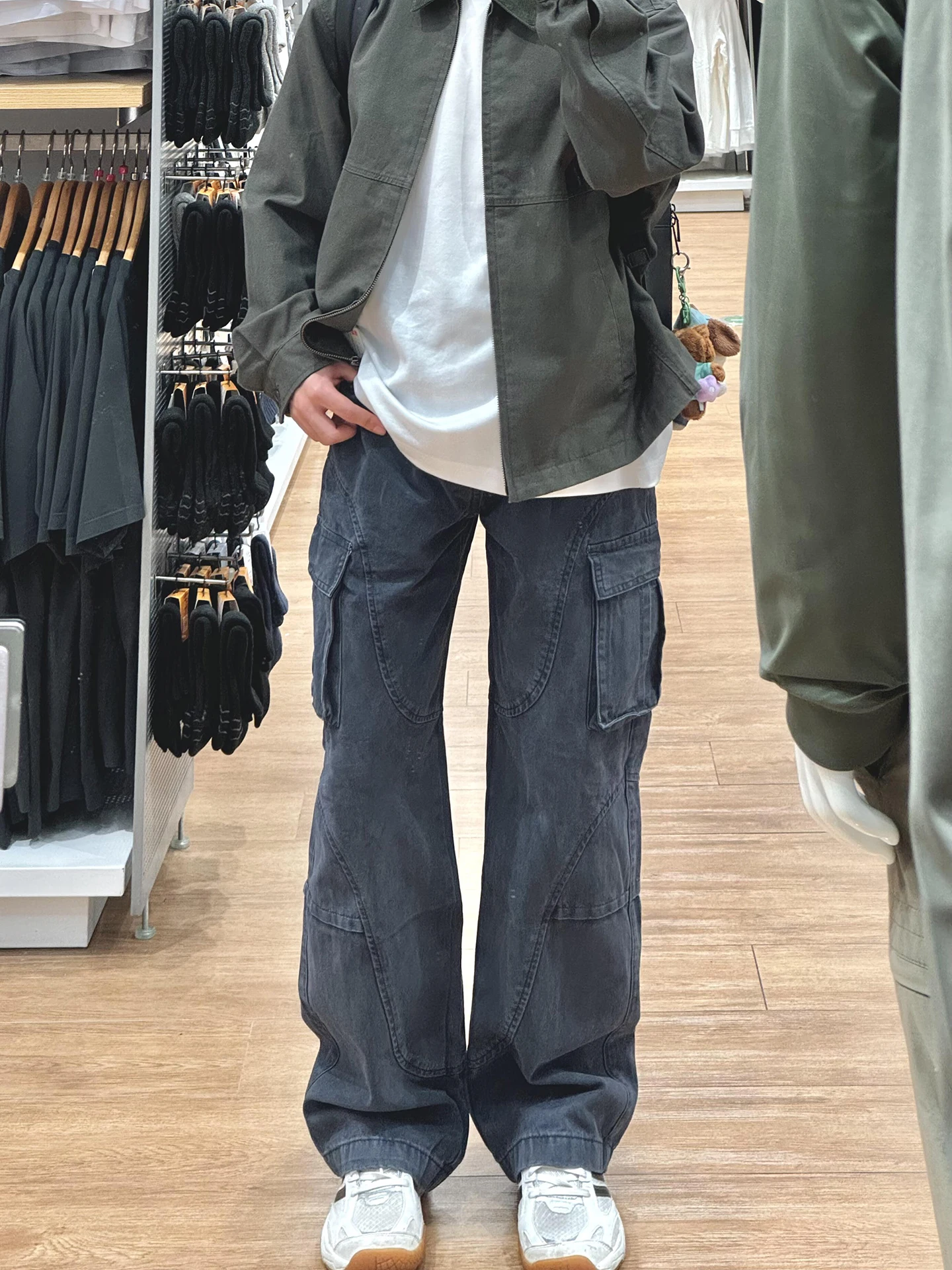 

Мужские рабочие брюки American Sle Multi-ket: модные повседневные прямые брюки для подростков, осенняя коллекция