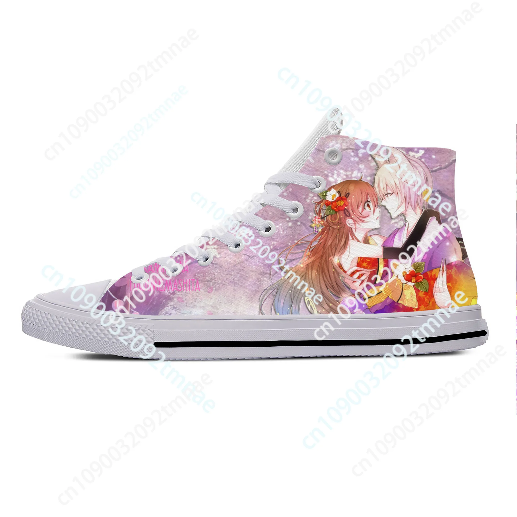 

Hot Japanese Anime Manga Kamisama Kiss Love Tomoe Casual Shoes High Top Lightweight Custom Shoes Breathable Men Women Sneakers