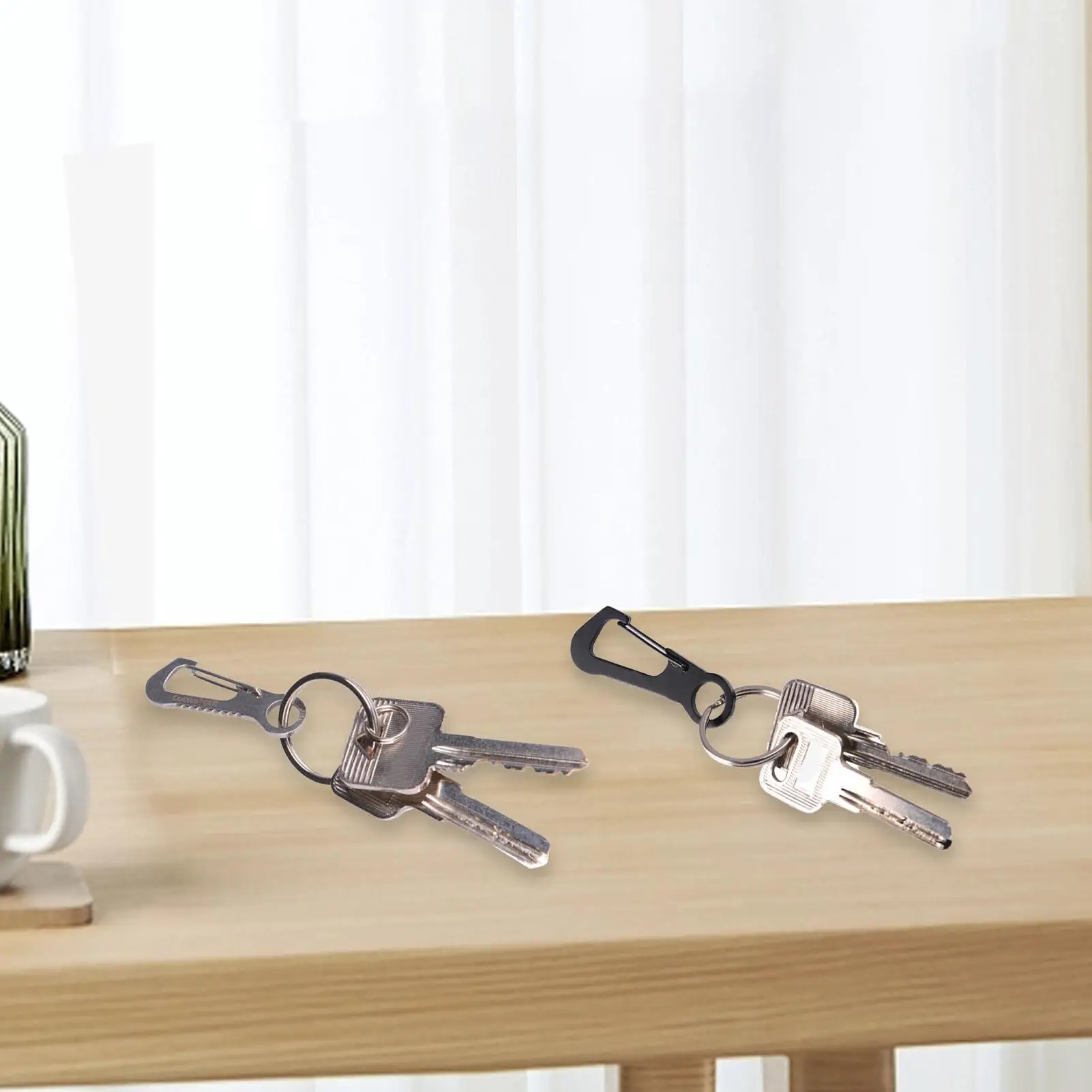 Stainless Steel Multifunctional Quick Hang Buckle Bottle Opener - Travel Friendly