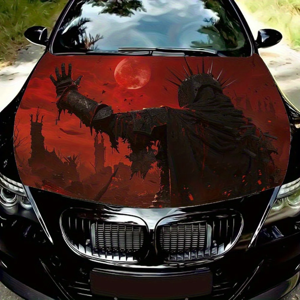 

The Dark Knight Car Hood Decal Sticker - Durable Vinyl Wrap, Splash-Resistant & Easy Removal, Fit For All Cars - Automotive Acce