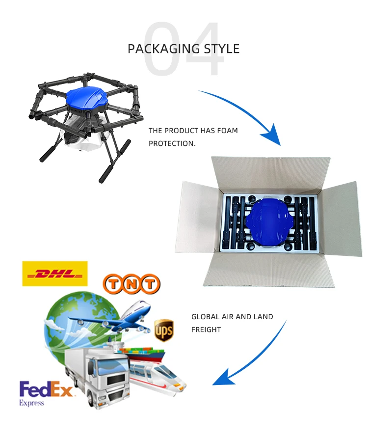 2022 New price thermal fogger drone E616P in agriculture for mosquito insects controlling uav / spray disinfection drone sprayer