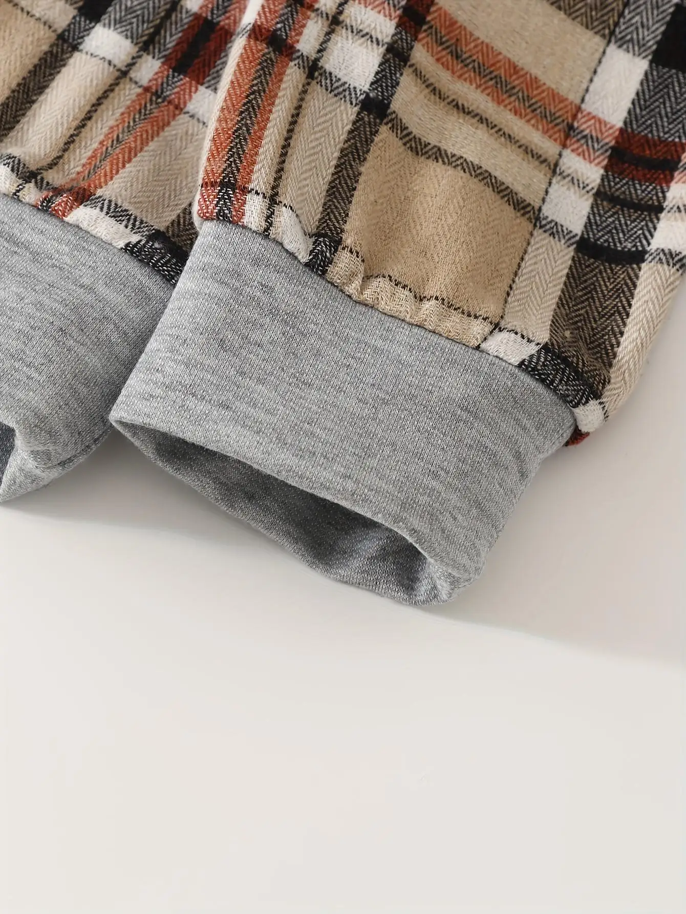 الأطفال الشارع نمط 2 حزمة منقوشة مقنعين البلوز الخريف الشتاء عارضة أزياء عصرية الراحة ملابس أطفال