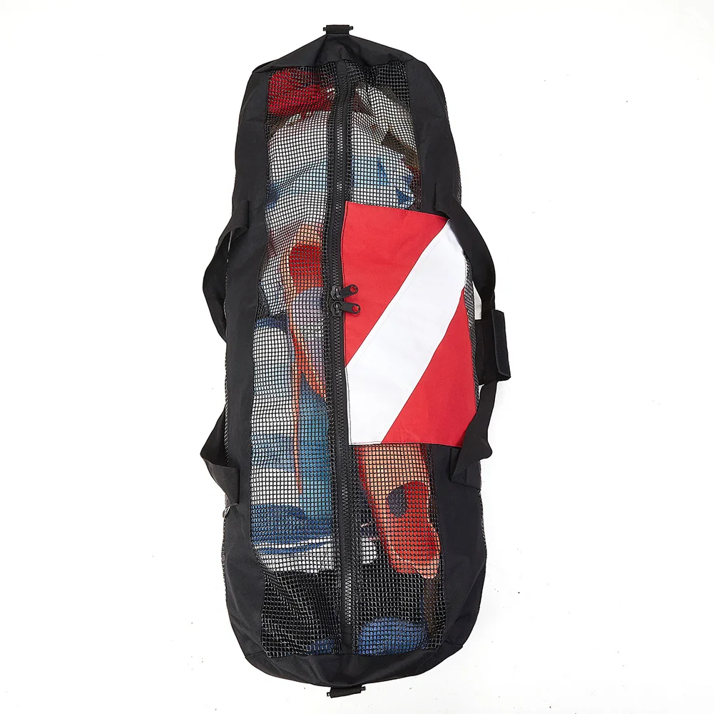 Swimming Beach Storage Bag Extra Large Scuba Diving Mesh Tote with Adjustable Shoulder Strap Snorkeling Gear Organizer