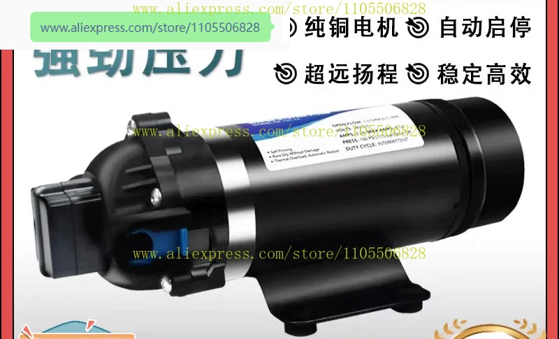 

DP-160S ultra-high pressure self-priming / 110v 220v pressurized spray machine purified water equipment booster pump