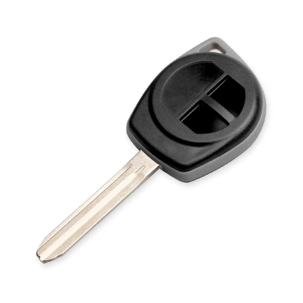 Keyyou remoto chave escudo fob apto para suzuki grand vitara swift liana escudo fob 2 botão com chave almofada peças de automóvel