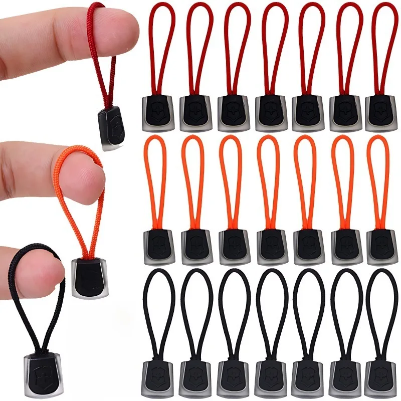 Zipper Pull Reisetasche Puller Anti-Verlust Fixer Zip Cord Koffer Zelt Rucksack Tab Ersatz Clip Zipper Pull Ersatz