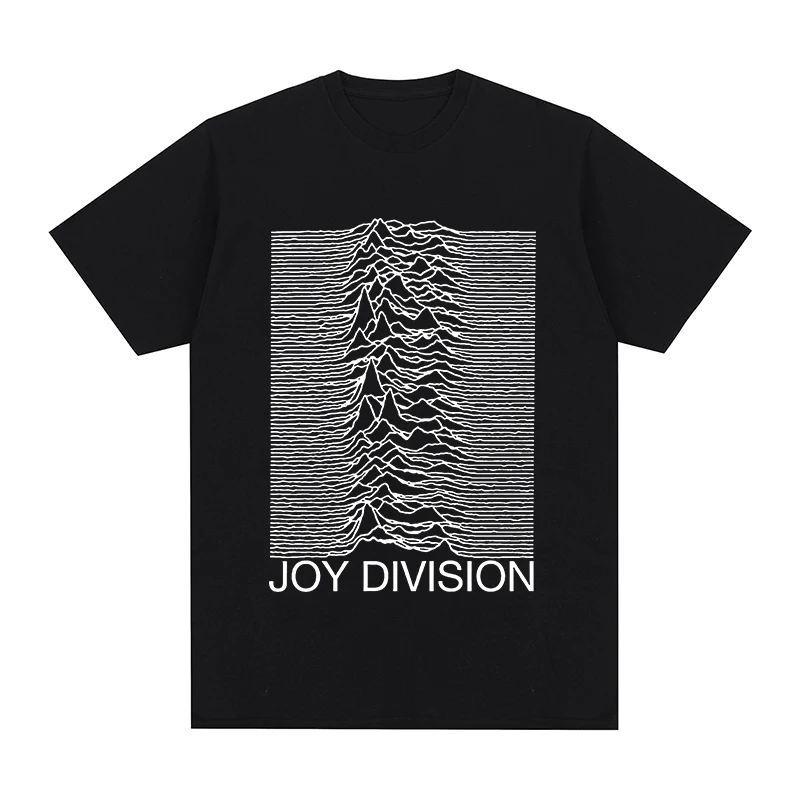 Joy Division Vintage T-shirt Unknown Pleasures Love Will Tear Us Apart Cotton Men T shirt New Tee Tshirt Womens Tops