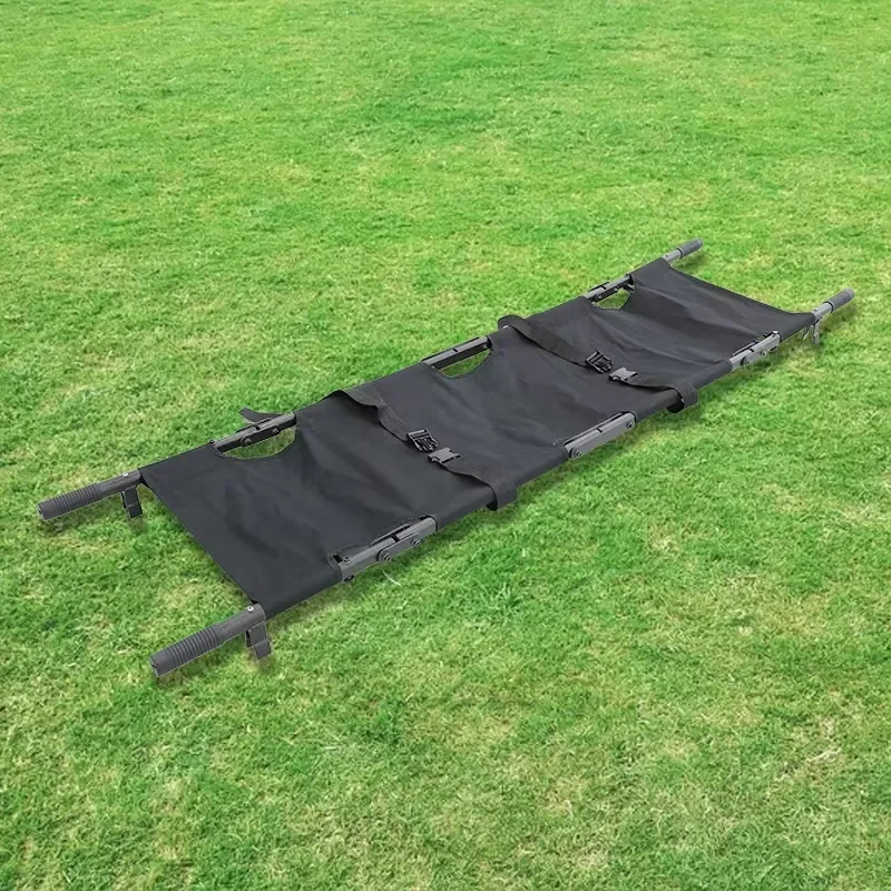 Portable Carbon Fiber Rescue Stretcher Foldable Outdoor Camping Hiking Mountaineering Emergency Soft Litter Lightweight